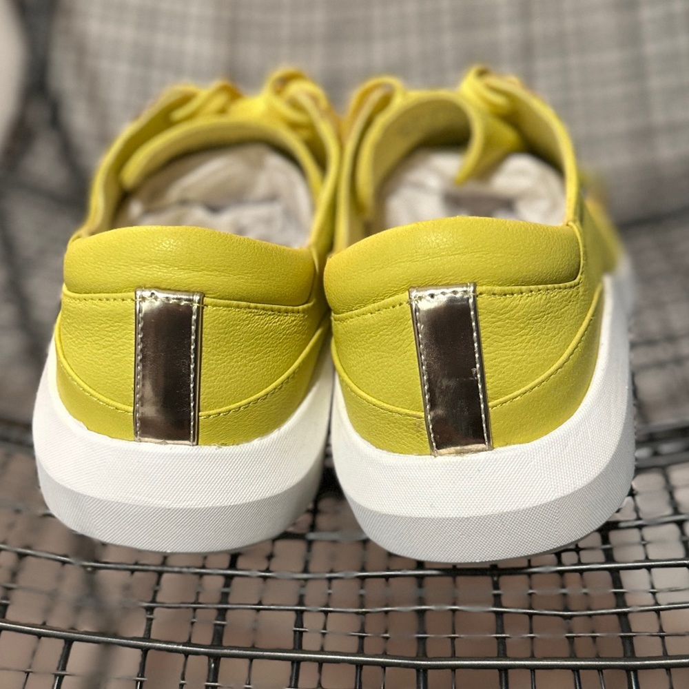 Kenneth Cole Mello Lace Up Womens Leather Lifestyle Sneakers - Picture 3 of 4